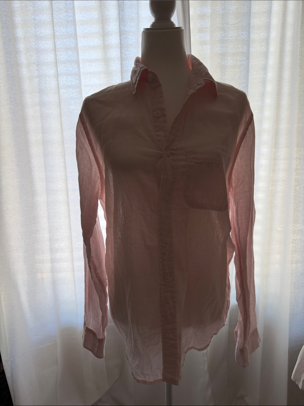 J. Crew Women’s Light Pink Button-Down Shirt